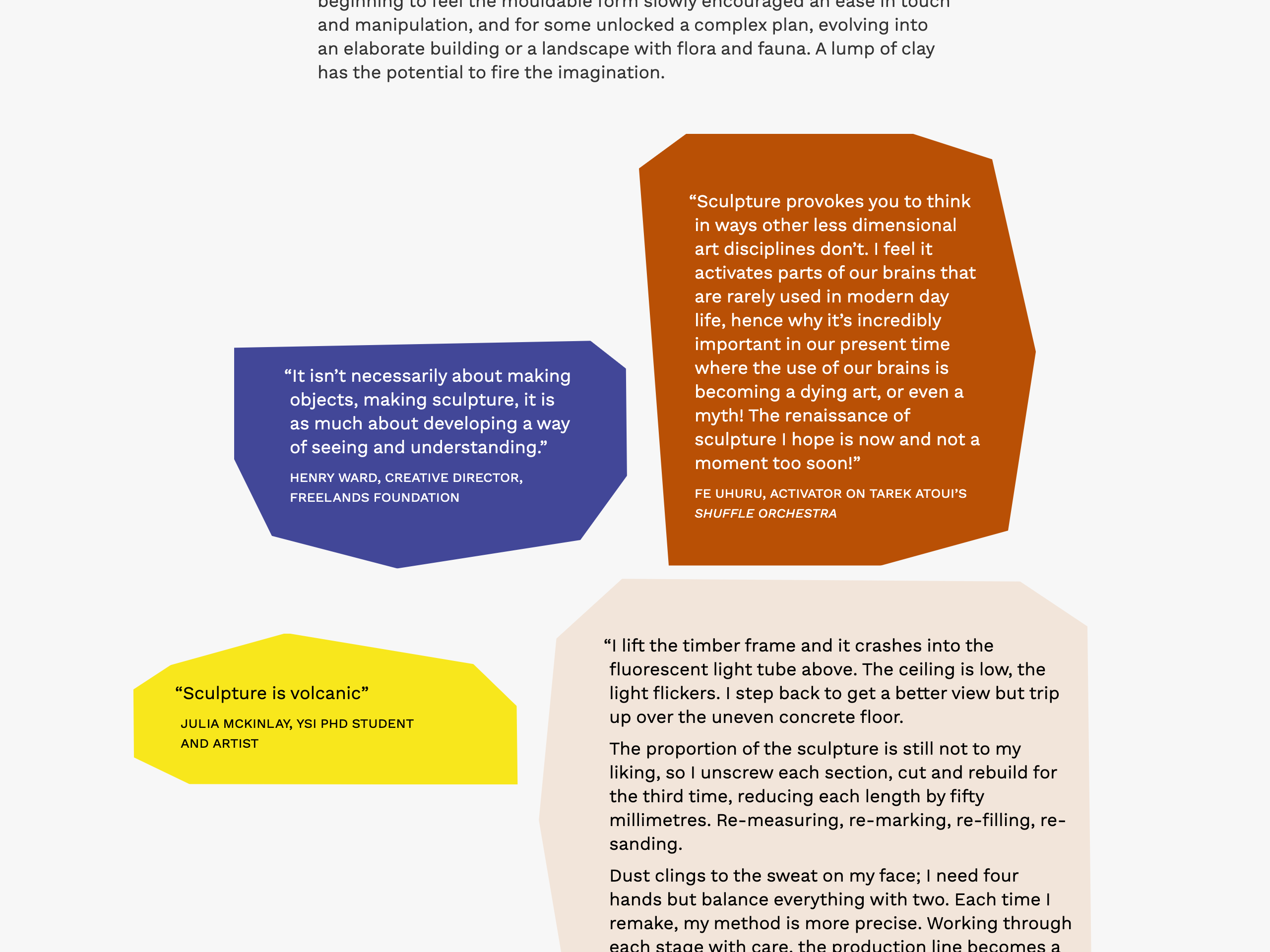 Article page